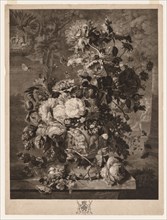 A Flower Piece, 1778. Richard Earlom (British, 1743-1822). Mezzotint