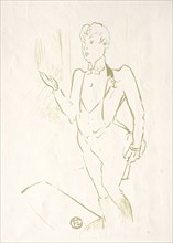 Mary Hamilton, 1893. Henri de Toulouse-Lautrec (French, 1864-1901). Lithograph