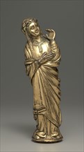 Mourning Virgin, early 1400s. Austria, Upper Rhine, 15th century. Gilt copper; overall: 15.3 cm (6