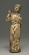 Mourning Saint John the Evangelist, early 1400s. Austria, Upper Rhine, 15th century. Gilt copper;