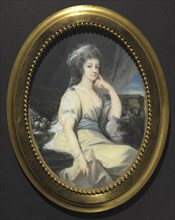Portrait of Maria Wilhelmine, Countess Thun-Hohenstein, c. 1790. Heinrich Friedrich Füger (German,