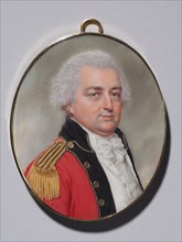 Portrait of an Officer, c. 1794. John I Smart (British, 1741-1811). Watercolor on ivory in a