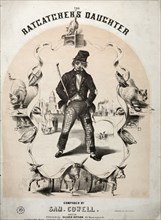 The Ratcatcher's Daughter - Sheet Music Cover. Winslow Homer (American, 1836-1910). Lithograph
