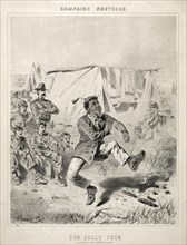 Campaign Sketches:  Our Jolly Cook, 1863. Winslow Homer (American, 1836-1910). Lithograph
