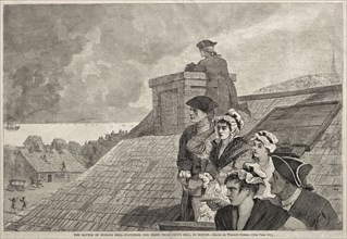 The Battle of Bunker Hill - Watching the Fight from Copp's Hill, in Boston, 1875. Winslow Homer
