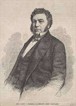 Hon. James A. Pearce, U. S. Senator from Maryland, 1859. Winslow Homer (American, 1836-1910). Wood
