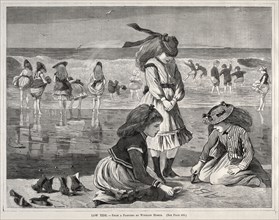 Low Tide, 1870. Winslow Homer (American, 1836-1910). Wood engraving