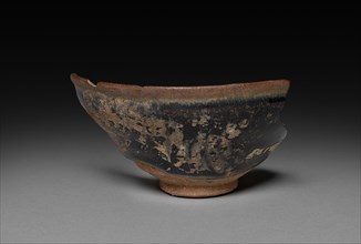 Shard of Tea Bowl: Jian ware, 960-1279. China, near Shui ch'i, Song dynasty (960-1279). Stoneware;