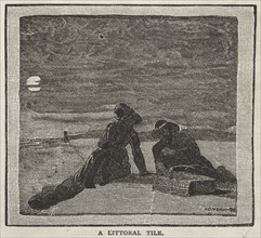 A Littoral Life, 1879. Winslow Homer (American, 1836-1910). Wood engraving