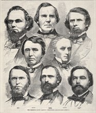 The Seceding South Carolina Delegation, 1860. Winslow Homer (American, 1836-1910). Wood engraving