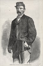 Colonel Wilson, of Wilson's Brigade, 1861. Winslow Homer (American, 1836-1910). Wood engraving