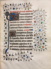 Book of Hours (Use of Paris): Decorated Initial, c. 1420. Follower of Boucicaut Master (French,