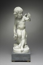 Fickle Love, 1800s. After Augustin Pajou (French, 1730-1809). Marble; without base: 25.9 x 10.5 x