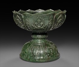 Offering Container in Form of Alms Bowl, 18th Century or later. China, Qing dynasty (1644-1911).