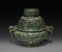 Koro, 1736-1795. China, Qing dynasty (1644-1912), Qianlong reign (1735-1795). Jade; overall: 17.6