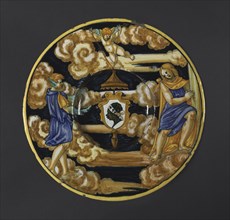 Plate with the Arms of the Pucci Family, 1532. Francesco Xanto Avelli (Italian, 1486/87-c. 1544).
