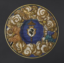 Plate with the Arms of the Pucci Family, 1532. Francesco Xanto Avelli (Italian, 1486/87-c. 1544).
