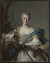 Portrait of a Woman as Diana, 1752. Jean-Marc Nattier (French, 1685-1766). Oil on canvas; framed: