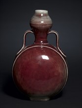 Gourd Flask:  Lang Ware, 1662-1722. China, Qing dynasty (1644-1911), Kangxi reign (1661-1722).