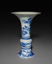 Bottle Vase, 1723-1735. China, Jiangxi province, Jingdezhen kilns, Qing dynasty (1644-1912),