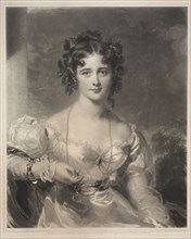 Miss Rosamond Croker, 1828. Samuel Cousins (British, 1801-1887). Mezzotint, etching and roulette