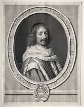 Pompone II de Bellière. Robert Nanteuil (French, 1623-1678). Engraving