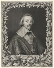 Cardinal Richelieu, 1657. Robert Nanteuil (French, 1623-1678). Engraving