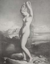 Venus Anadyomène, 1839. Théodore Chassériau (French, 1819-1856). Lithograph; sheet: 44.5 x 31.3 cm