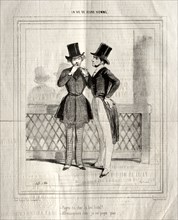 La Vie de Jeune Homme, 1842. Paul Gavarni (French, 1804-1866). Lithograph