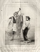 Carnaval, 1841-1843. Paul Gavarni (French, 1804-1866). Lithograph
