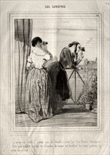 Les Lorettes, 1842. Paul Gavarni (French, 1804-1866). Lithograph