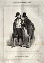 Histoire du Costume en France:  Bourgeois de Paris, 1843. Paul Gavarni (French, 1804-1866).