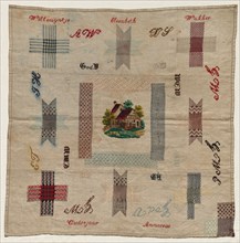 Darning Sampler, 1800. Netherlands, early 19th century. Embroidery; silk on linen; overall: 47.3 x