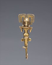 Pendant, 400-700. Panama, International Style, 5th-7th century. Cast gold; average: 8.9 cm (3 1/2