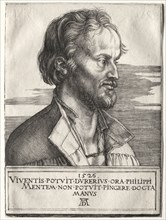 Philipp of Melanchthon, 1526. Albrecht Dürer (German, 1471-1528). Engraving