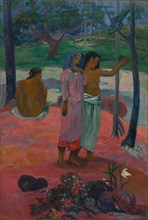 The Call, 1902. Paul Gauguin (French, 1848-1903). Oil on fabric; framed: 160.5 x 119 x 9.5 cm (63