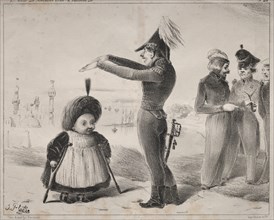 Laissez venir à moi les petits enfants, 1840. Jules Platier (French). Lithograph