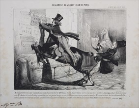 Réglement du Jockey Club de Paris:  Chaque membre du Jockey Club doit avoir un Jockey, et un cheval