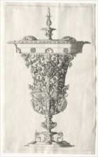 Ornamental Vase, 1500s. Wenzel Jamnitzer I (German, 1508/09-1585). Etching; sheet: 24.1 x 15 cm (9