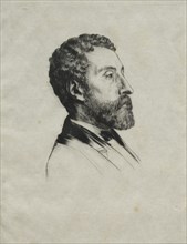 Mr. Jourde. Alphonse Legros (French, 1837-1911). Drypoint