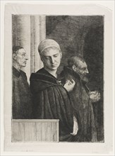 The Baptism. Alphonse Legros (French, 1837-1911). Etching
