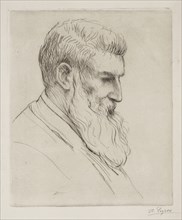 Portrait of Craibe Angus. Alphonse Legros (French, 1837-1911). Drypoint