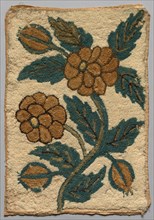 Hooked Panel, 1700s. America, 18th century. Hooked wool; average: 43.2 x 30.5 cm (17 x 12 in.).