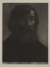 The Poet. Alphonse Legros (French, 1837-1911). Etching and aquatint
