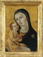 Virgin and Child, 1400s. Possibly by Icilio Federico Joni (Italian, 1866-1946), workshop of Sano di