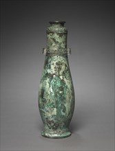 Wine Vessel (Hu), c. 1000-900 BC. China, early Western Zhou dynasty (c. 1046-771 BC). Bronze;