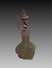 Knife, 1400s-1500s. Peru, Inca Culture, 15th-16th century. Bronze; handle: 10.2 x 1.7 cm (4 x 11/16