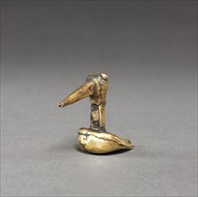 Bird, 1200s-1400s. Peru, North Coast, Chimu Culture, 13th-15th century. Bronze; overall: 3.9 x 2.3