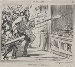 Published in le Charivari (23 September 1858): Actualities (No. 557): The Insurrection of the
