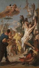Study for "The Martyrdom of Saint Sebastian" (for the Augustinian monastery at Diessen, Germany),